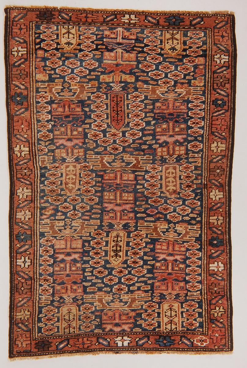 Tappeto Antico Gangeh Caucaso, numero d'inventario 314-1