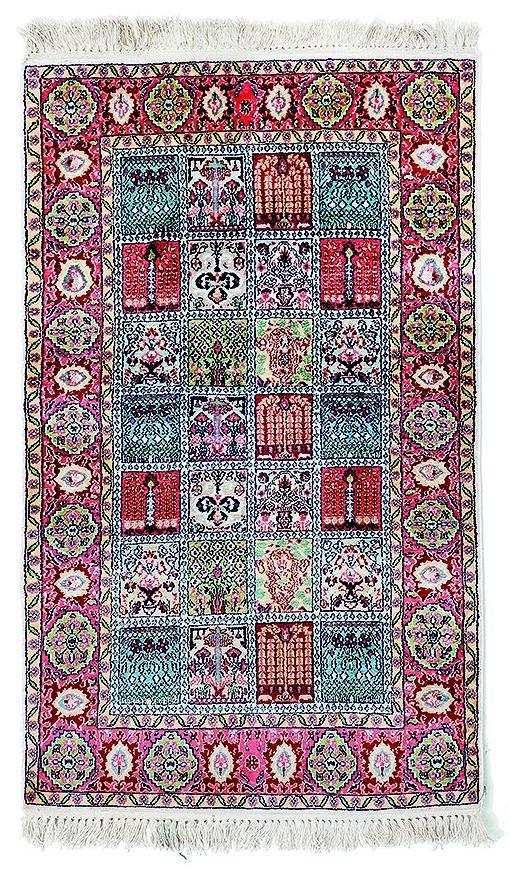 Tappeto Seta-India, numero d'inventario 445