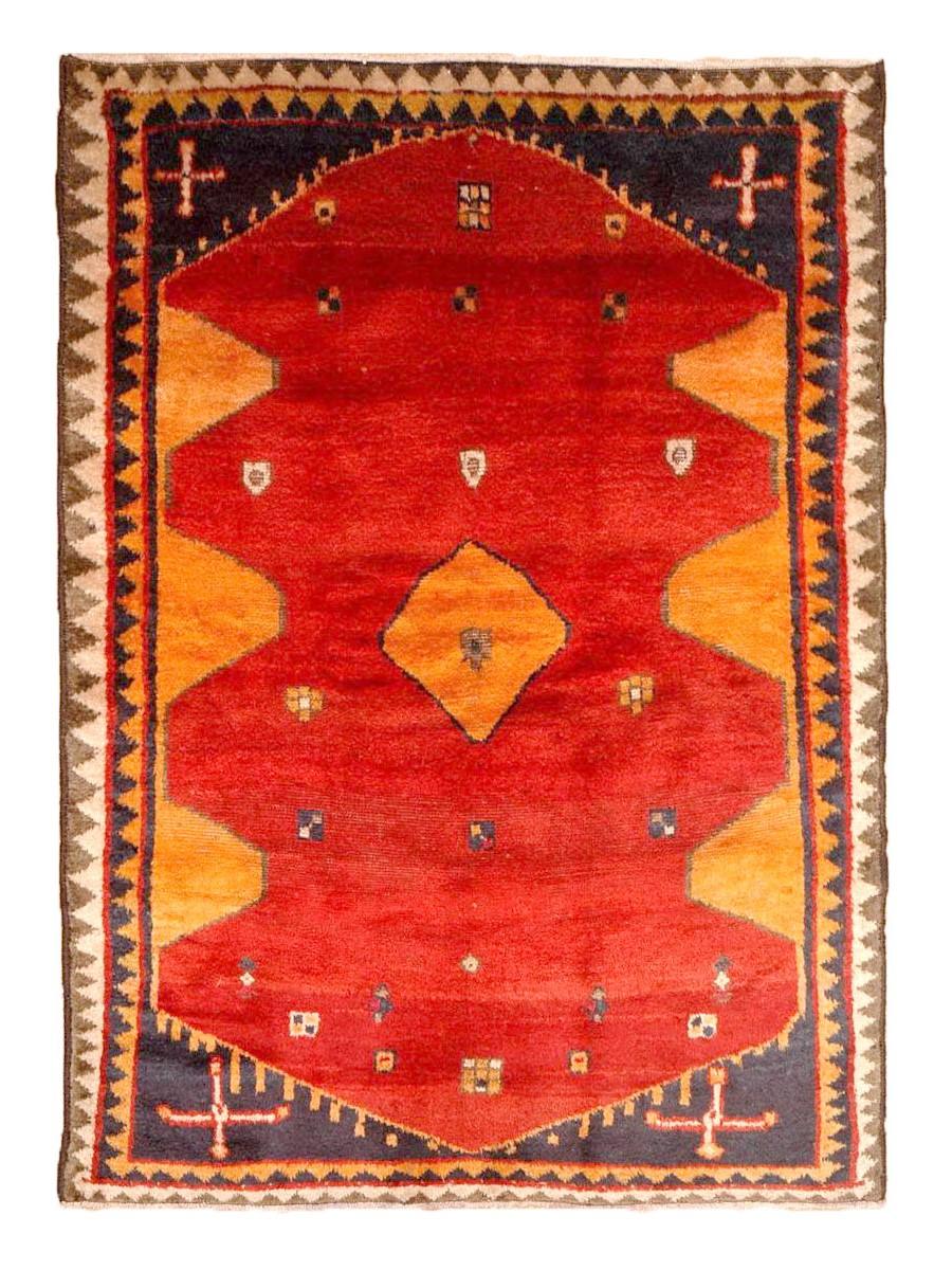 Tappeto Gabbeh-Bakhtiari Khersak, numero d'inventario 566