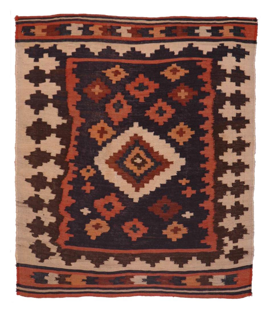 Tappeto Kilim-Saman(bakhtiyari) Sofreh, numero d'inventario 325