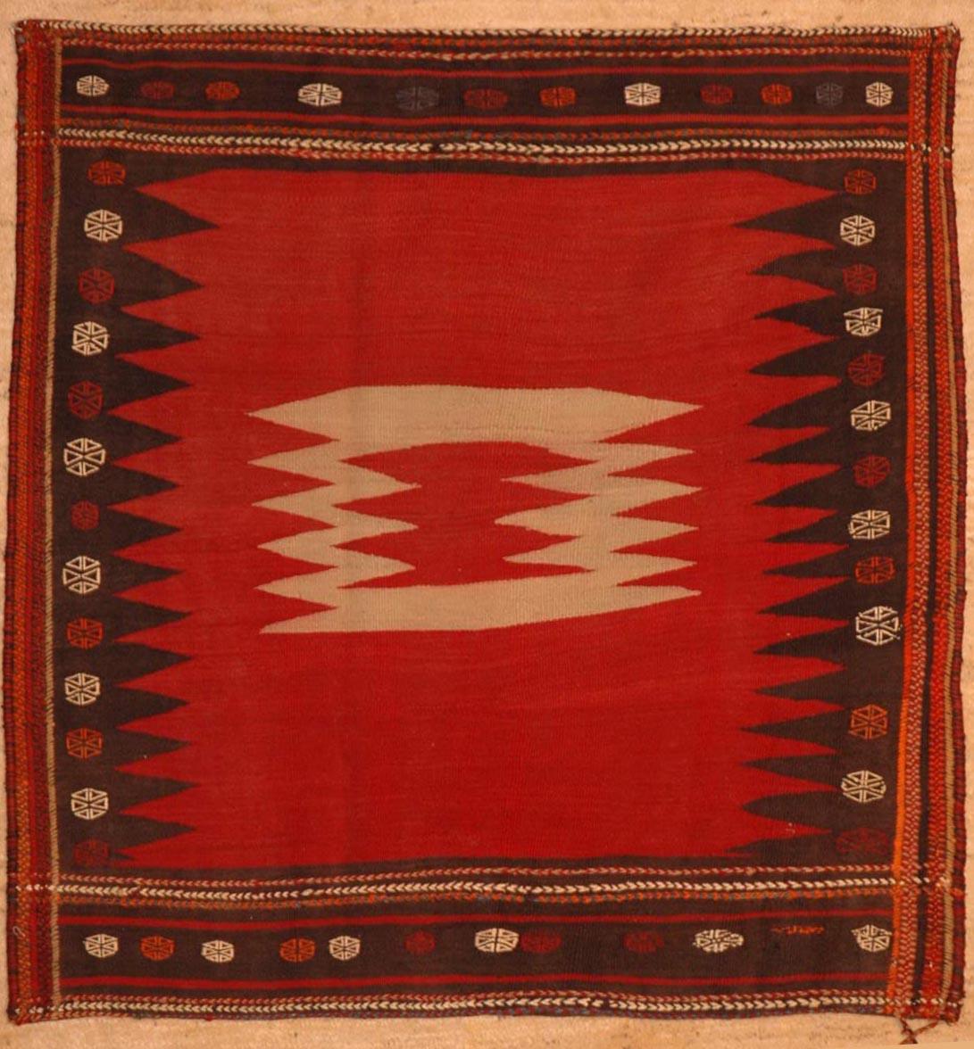 Tappeto Kilim-Afshar Sofreh, numero d'inventario 338