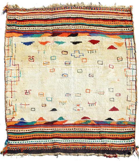 Tappeto Kilim Vecchio Bakhtiari, numero d'inventario 294A
